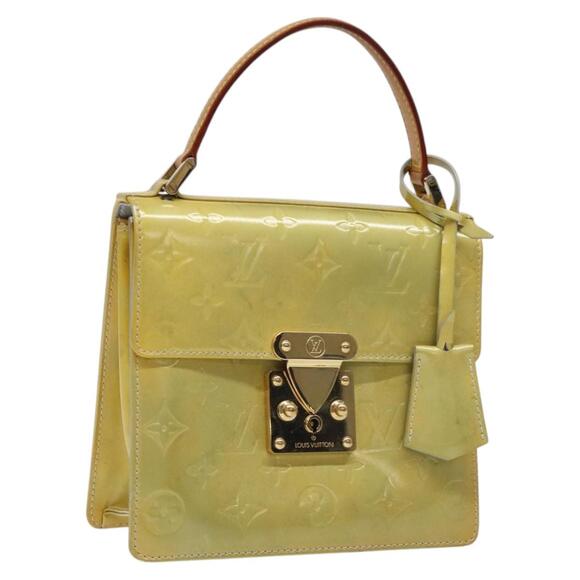 LOUIS VUITTON Monogram Vernis Spring Street Hand Bag Gris M91029 - Picture 1 of 16